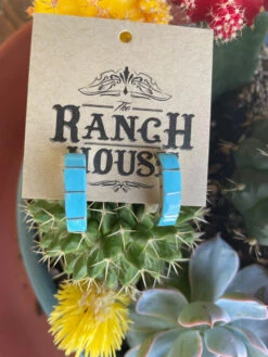 Silver Lining Turquoise Earrings -The Ranch House Sales BEF04242 7A6D 4966 9FE9 79D052D29B1F 1 105 c 1