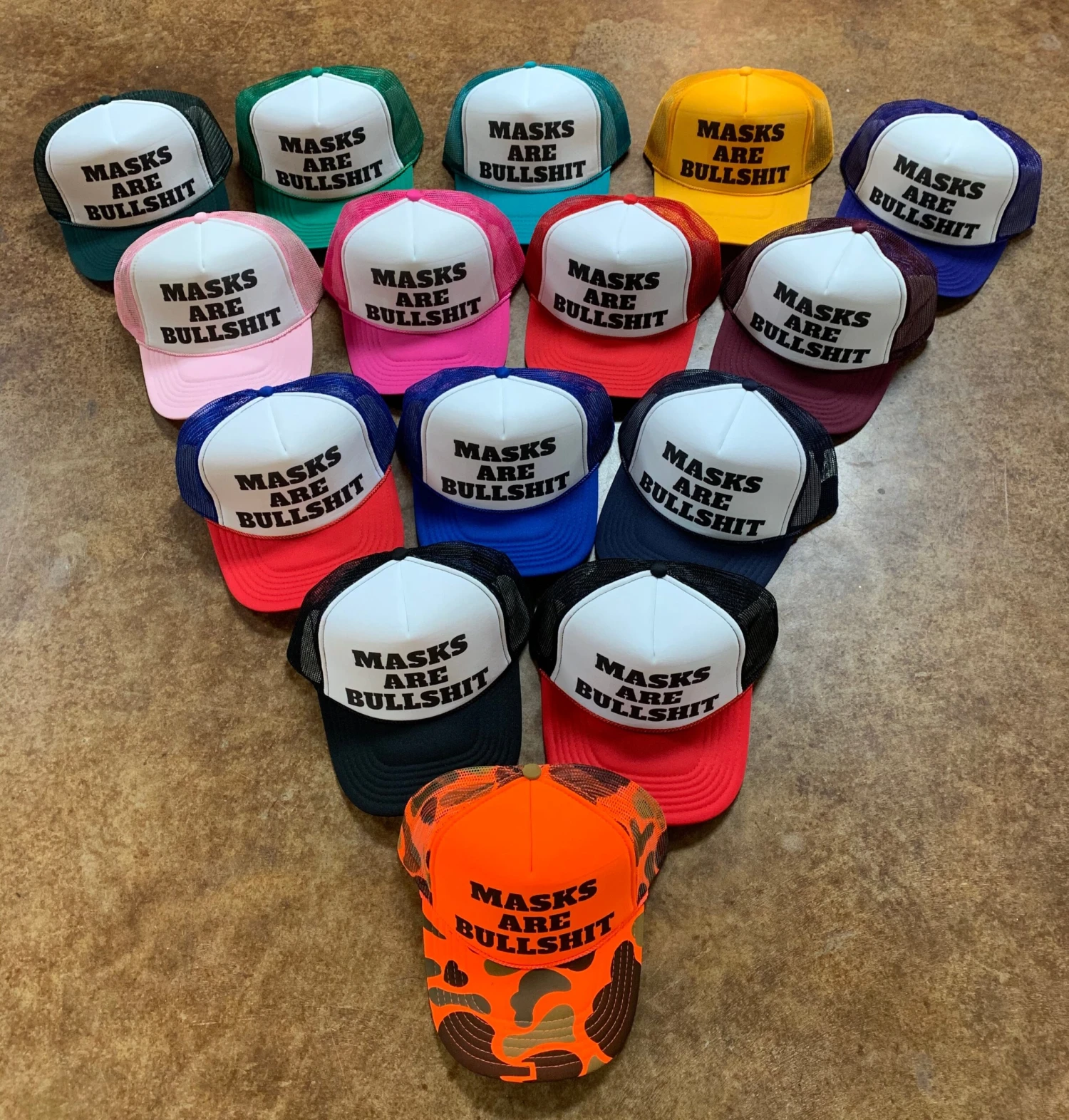 Maskhole Trucker Hat 1 Maskhole Trucker Hat