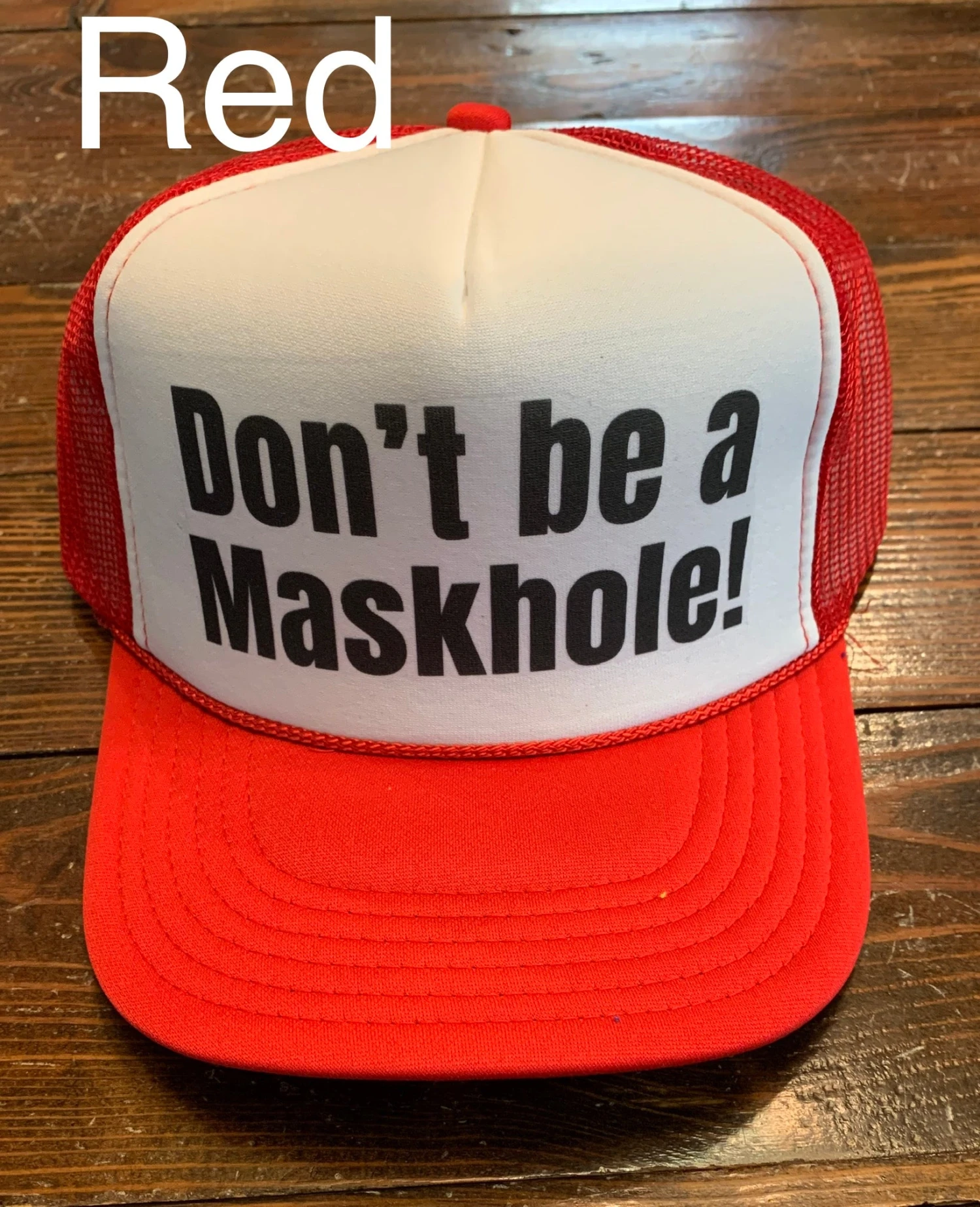 Maskhole Trucker Hat 2 Maskhole Trucker Hat - Image 2