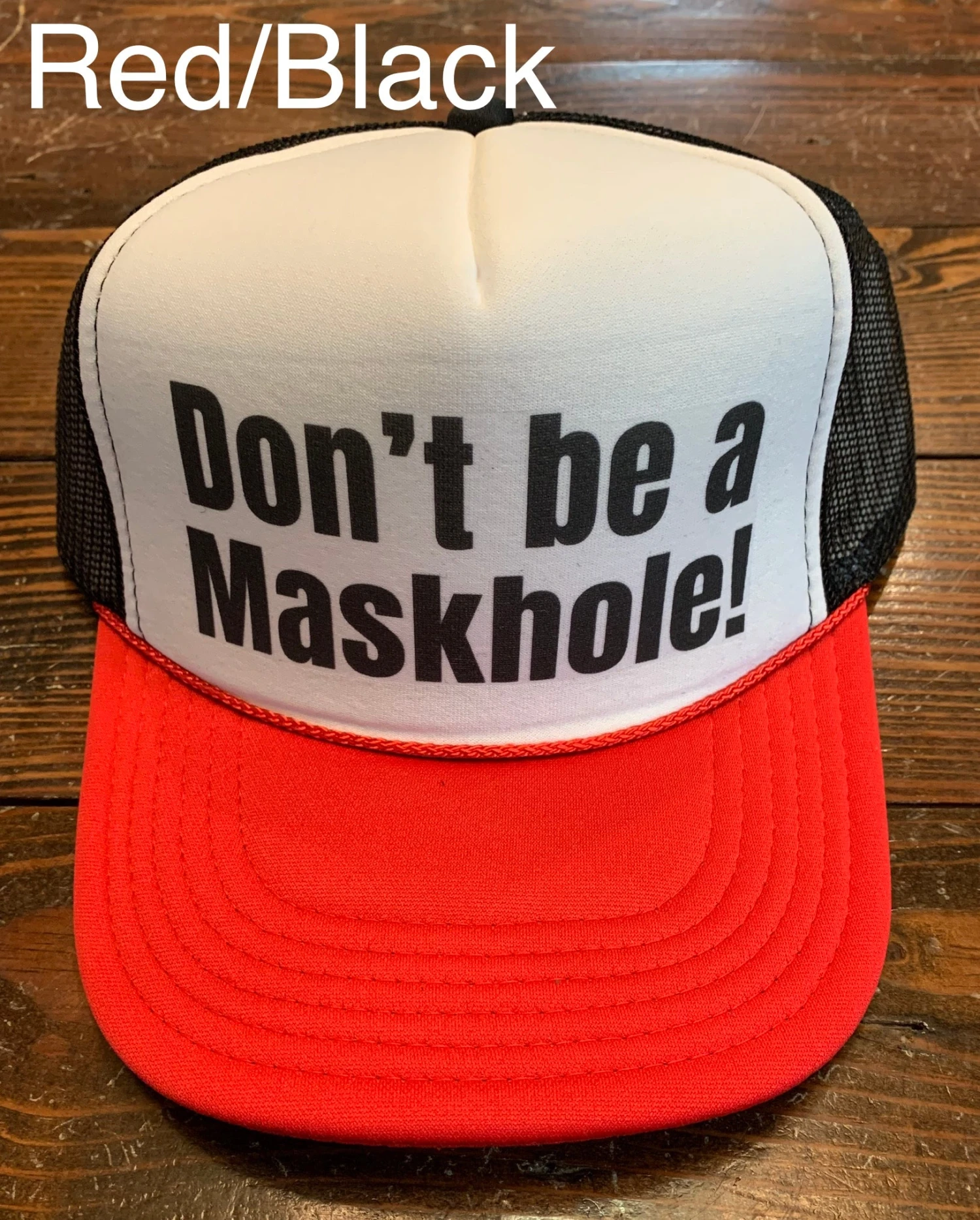 Maskhole Trucker Hat 3 Maskhole Trucker Hat - Image 3