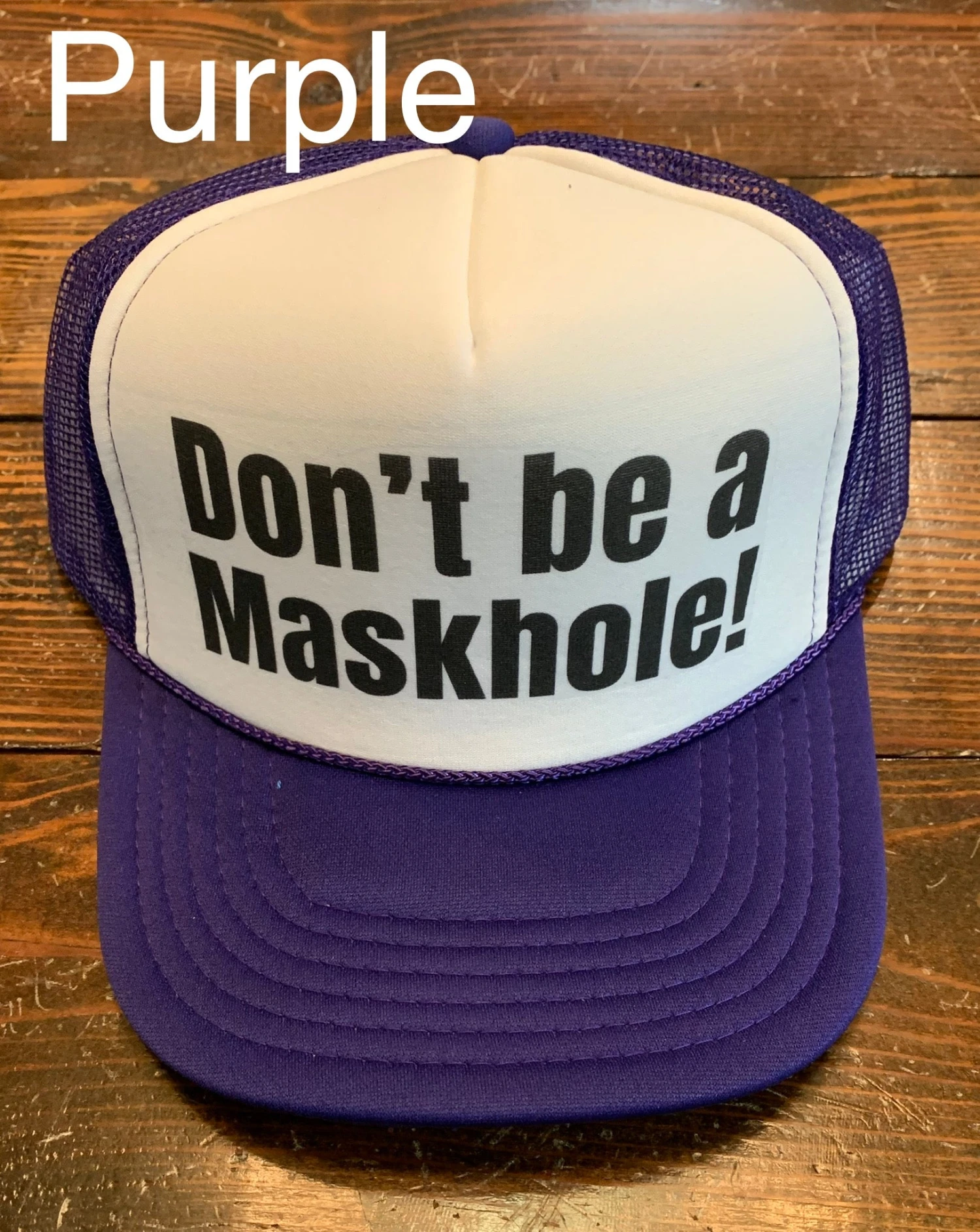 Maskhole Trucker Hat 4 Maskhole Trucker Hat - Image 4
