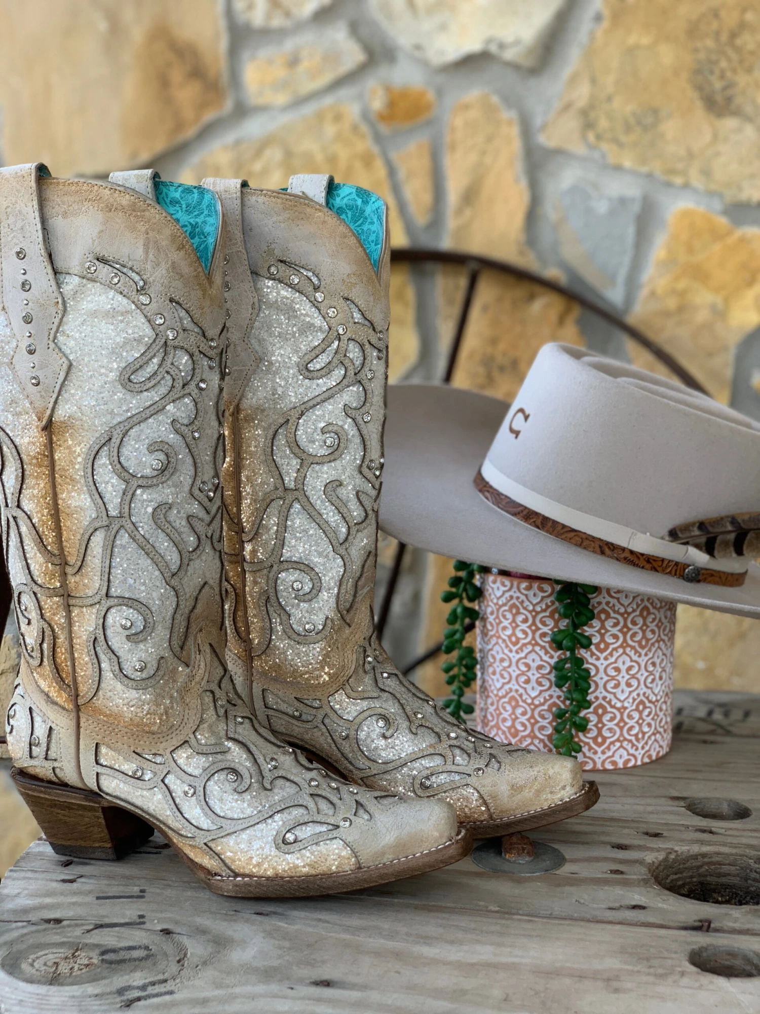 Corral Burnt Ice Boots 2 Corral Burnt Ice Boots - Image 2