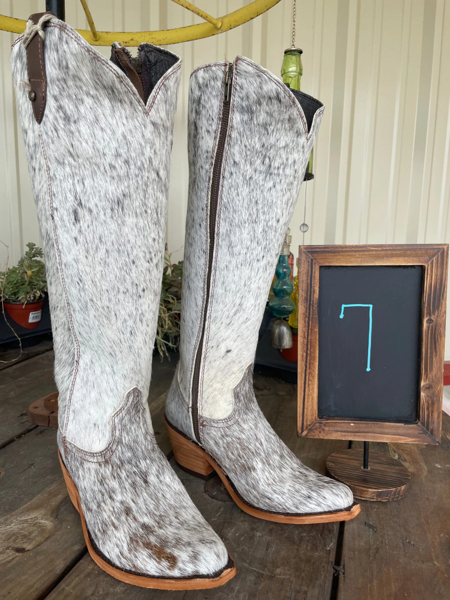 Kendra Liberty Black Tall Cowhide Boots 17 Kendra Liberty Black Tall Cowhide Boots - Image 17