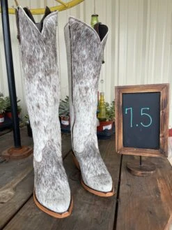 Kendra Liberty Black Tall Cowhide Boots 37 Kendra Liberty Black Tall Cowhide Boots -The Ranch House Sales IMG 1423 26a9281f 1ebd 44b1 806d 0ab4895d4e96