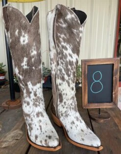 Kendra Liberty Black Tall Cowhide Boots 27 Kendra Liberty Black Tall Cowhide Boots -The Ranch House Sales IMG 1425 1