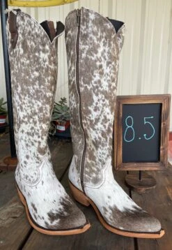 Kendra Liberty Black Tall Cowhide Boots 28 Kendra Liberty Black Tall Cowhide Boots -The Ranch House Sales IMG 1426 1