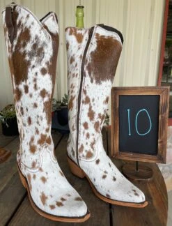 Kendra Liberty Black Tall Cowhide Boots 31 Kendra Liberty Black Tall Cowhide Boots -The Ranch House Sales IMG 1429 1