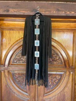 Reba Fringed Cardigan By T-Party -The Ranch House Sales IMG 1637 1