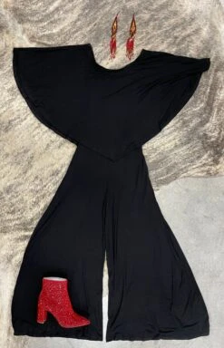 Off Shoulder Ruffle Jumpsuit - Jade By Jane