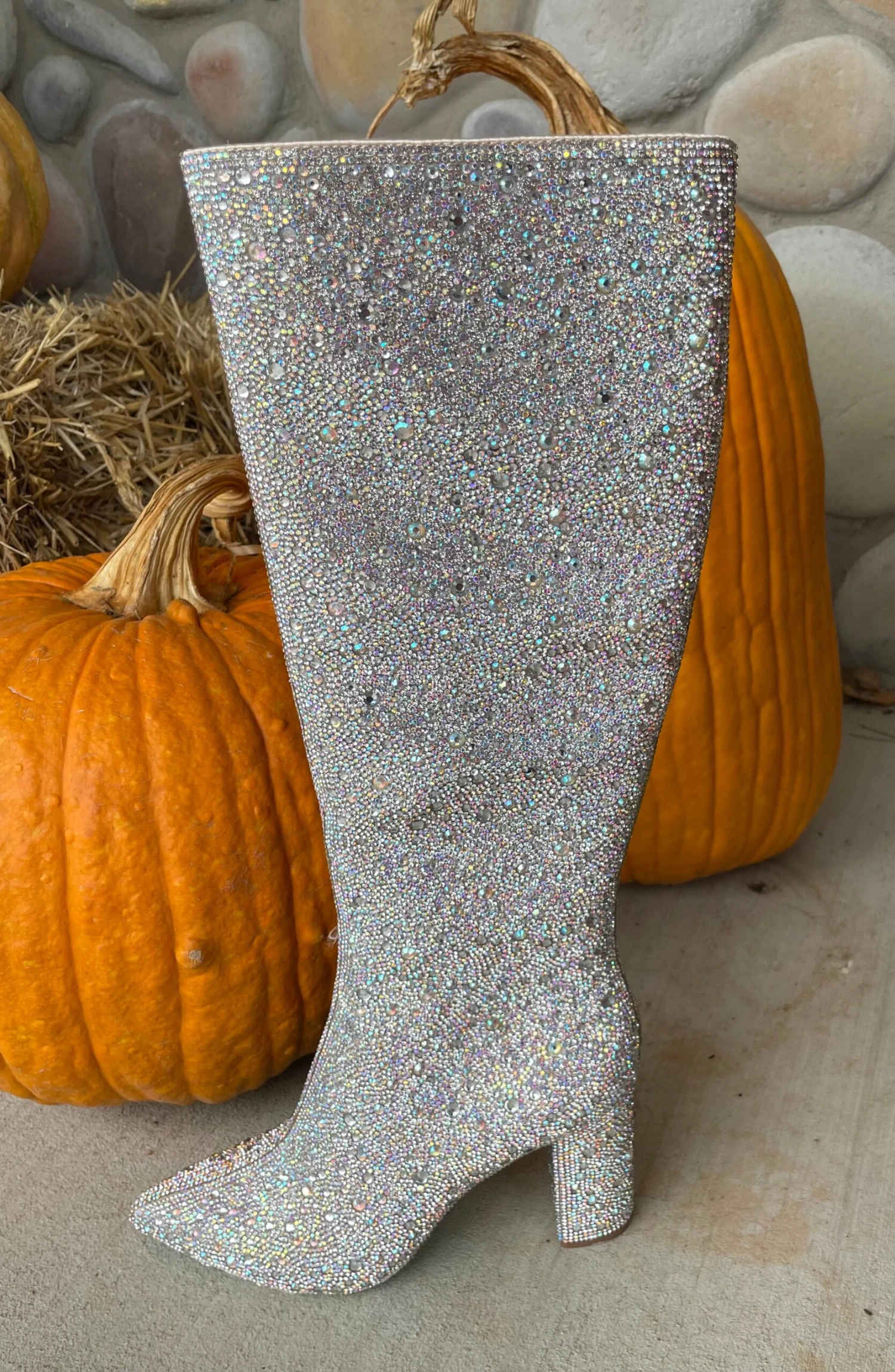 Rhinestone Candy Boots By Betsey Johnson 2 Rhinestone Candy Boots By Betsey Johnson - Image 2