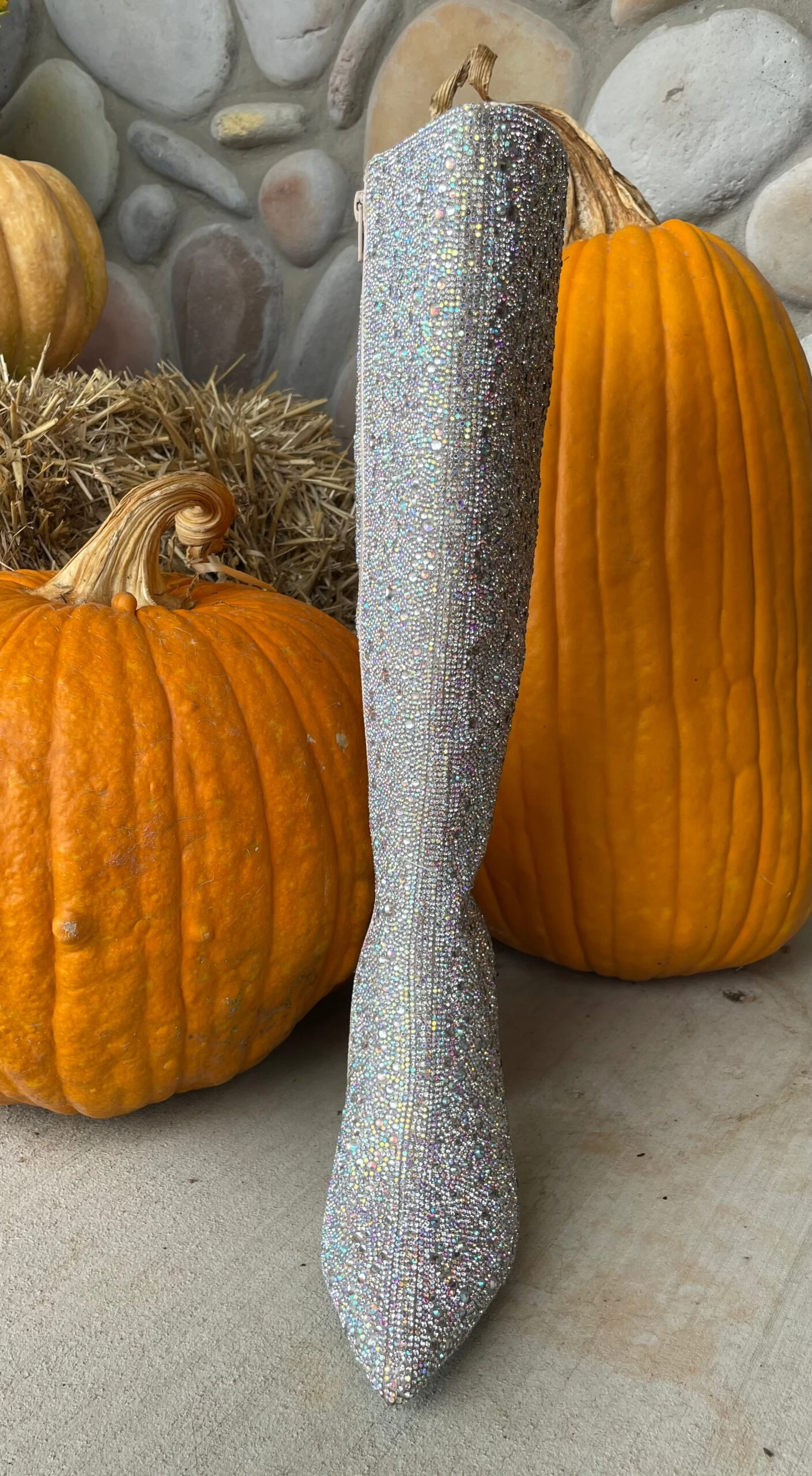 Rhinestone Candy Boots By Betsey Johnson 3 Rhinestone Candy Boots By Betsey Johnson - Image 3