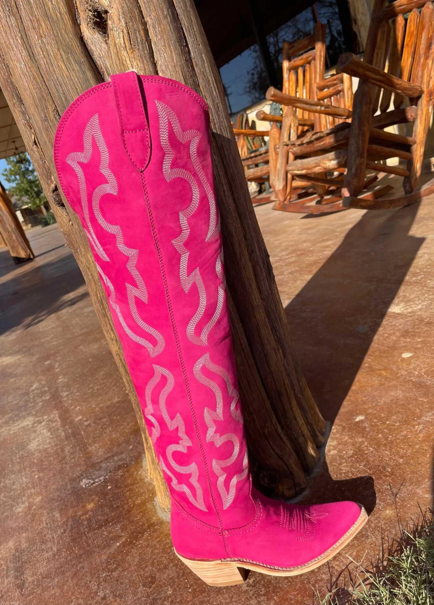 Tall Tootie Fruity Boots By Liberty Black 2 Tall Tootie Fruity Boots By Liberty Black - Image 2