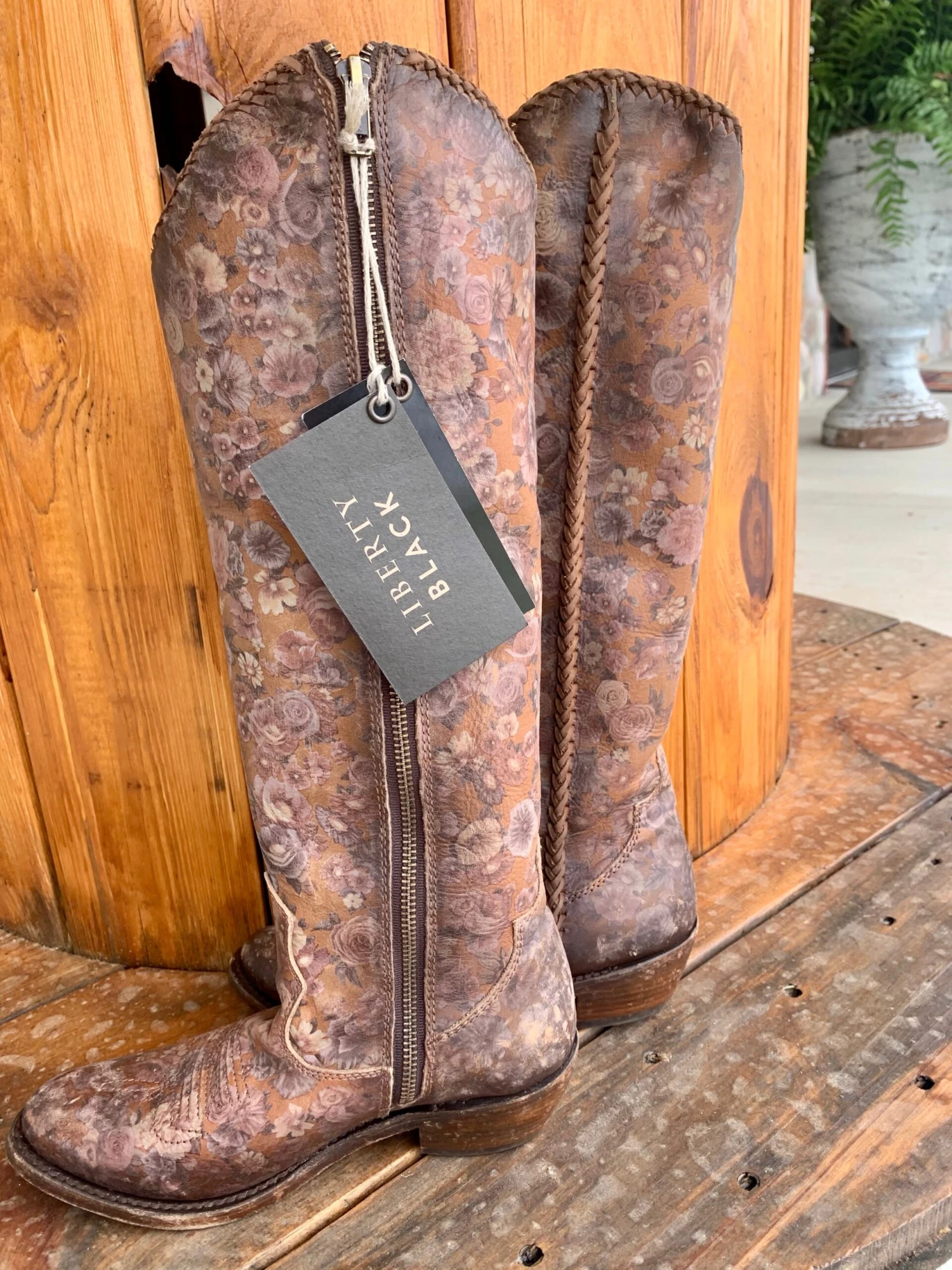 Liberty Black Western Romance Boot 2 Liberty Black Western Romance Boot - Image 2