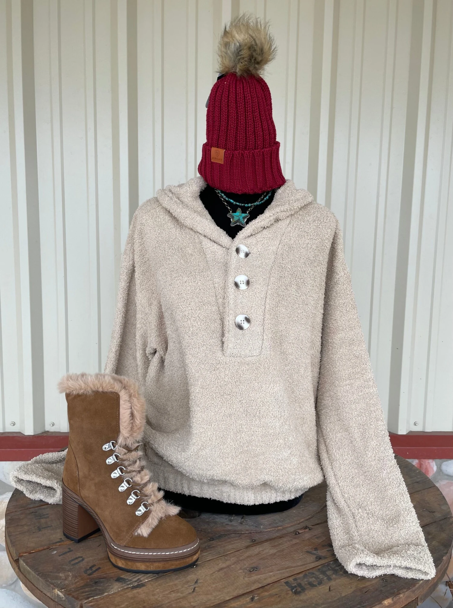 Fuzzy Wuzzy Pull-Over By WISHLIST 1 Fuzzy Wuzzy Pull-Over By WISHLIST