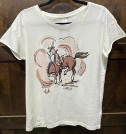 Kickin' Dust Up Tee By Tasha Polizzi -The Ranch House Sales IMG 2952