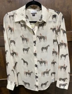 Celeste Sheer Shirt - Tasha Polizzi -The Ranch House Sales IMG 3209