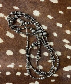 Lengthy Larry Navajo Pearls Necklace -The Ranch House Sales IMG 3421