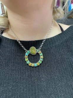 Sonoran Circle Of Life Necklace 5 Sonoran Circle Of Life Necklace -The Ranch House Sales IMG 4849