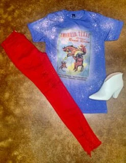 Amarillo Rodeo Graphic Tee