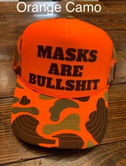 Masks Are Bullsh*t Trucker Hat 17 Masks Are Bullsh*t Trucker Hat -The Ranch House Sales IMG 92172