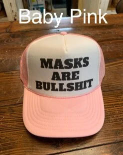 Masks Are Bullsh*t Trucker Hat 18 Masks Are Bullsh*t Trucker Hat -The Ranch House Sales IMG 92192
