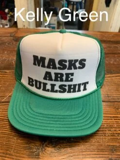 Masks Are Bullsh*t Trucker Hat 20 Masks Are Bullsh*t Trucker Hat -The Ranch House Sales IMG 92222