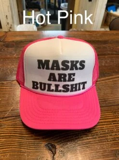 Masks Are Bullsh*t Trucker Hat 21 Masks Are Bullsh*t Trucker Hat -The Ranch House Sales IMG 9223