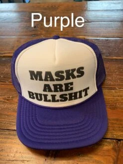 Masks Are Bullsh*t Trucker Hat 23 Masks Are Bullsh*t Trucker Hat -The Ranch House Sales IMG 9225
