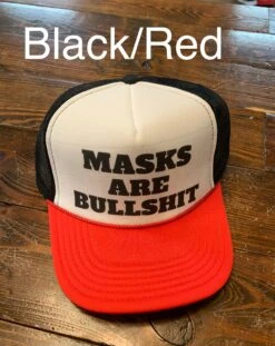 Masks Are Bullsh*t Trucker Hat 25 Masks Are Bullsh*t Trucker Hat -The Ranch House Sales IMG 9227