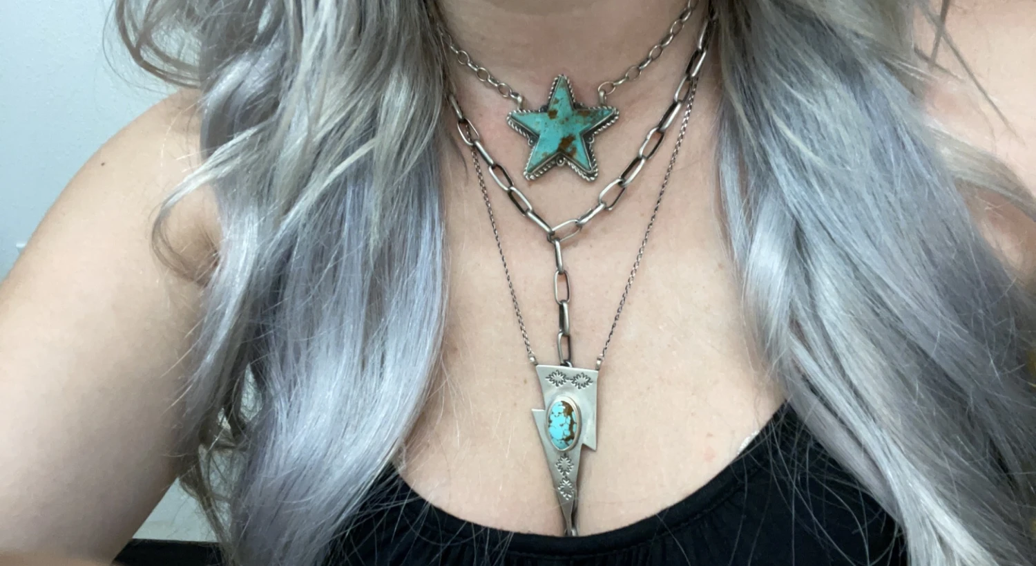 The Turquoise Star Necklace 1 The Turquoise Star Necklace