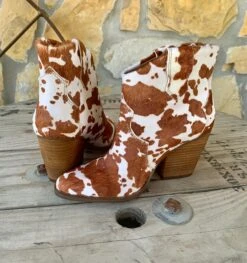 Bonnie Cow Booties -The Ranch House Sales IMG 9922