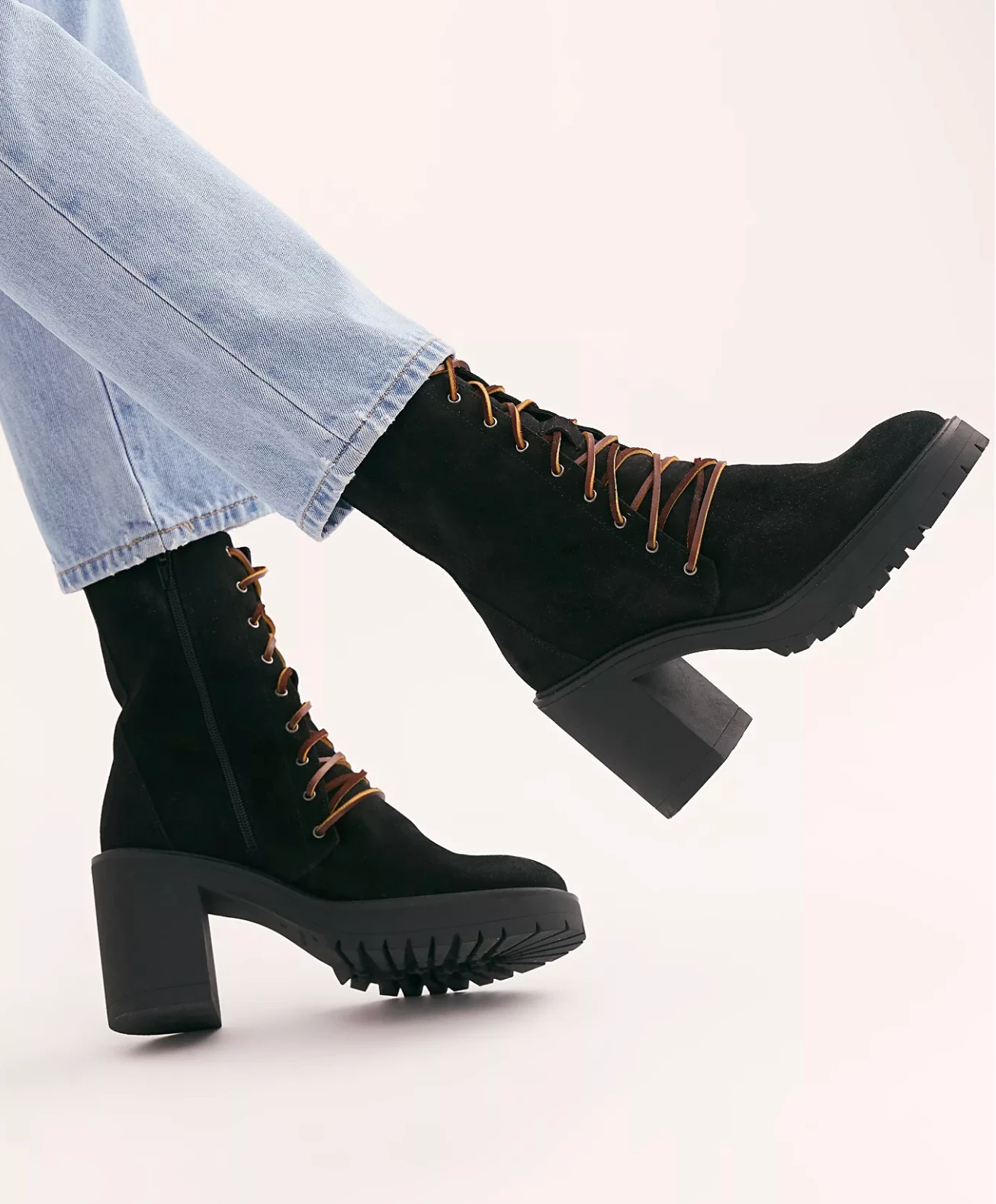 Free People Dylan Lace-Up Boots 1 Free People Dylan Lace-Up Boots