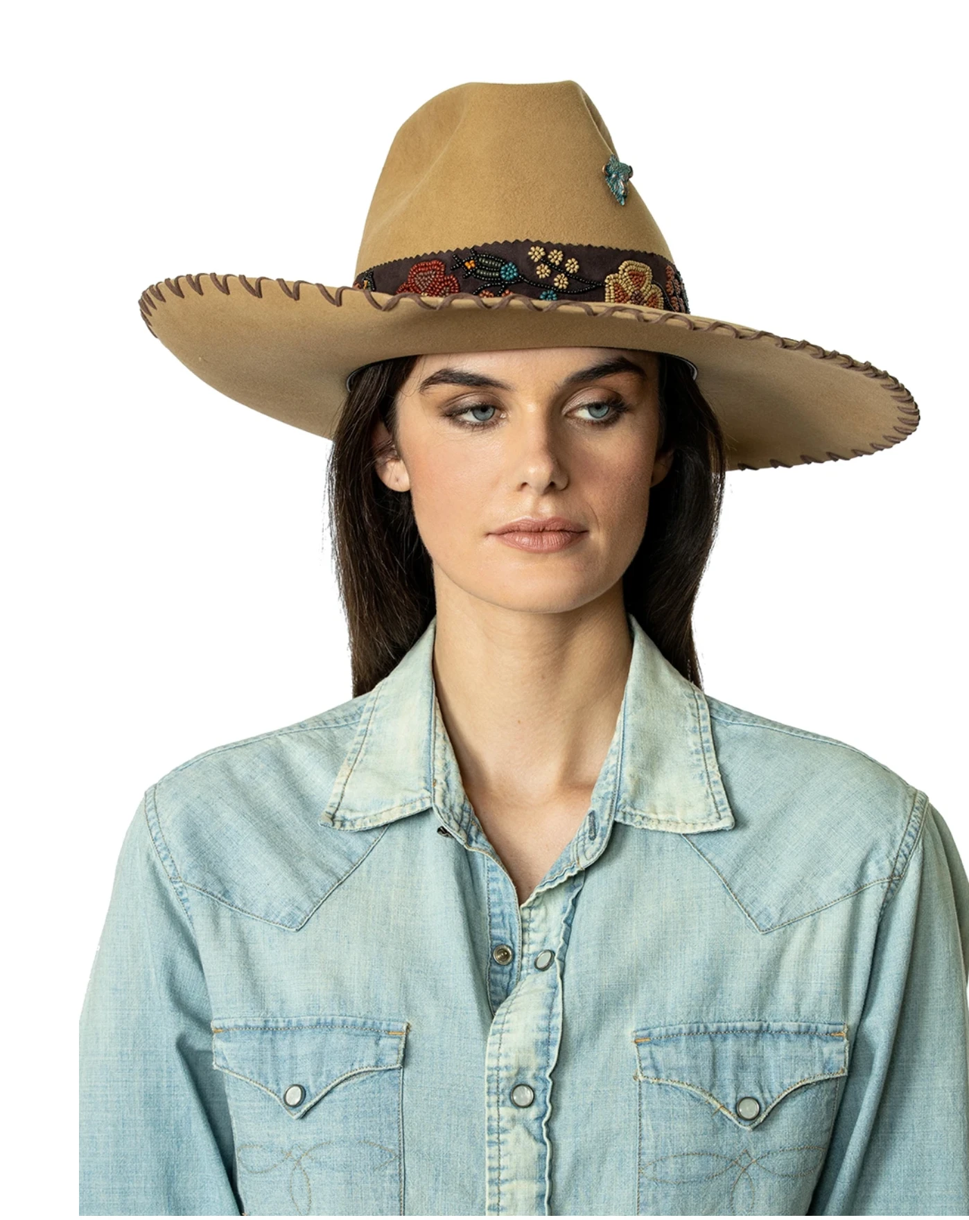 Double D Ranch Showman Hat 2 Double D Ranch Showman Hat - Image 2