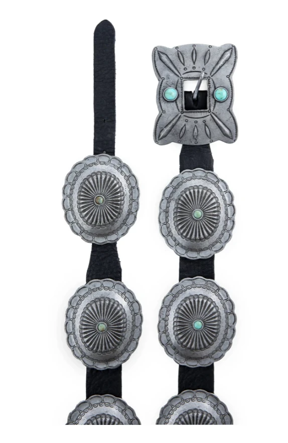 Espanola Concho Belt By Double D 2 Espanola Concho Belt By Double D - Image 2