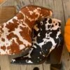 Bonnie Cow Booties