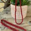 Ruby Slipper Coral Choker