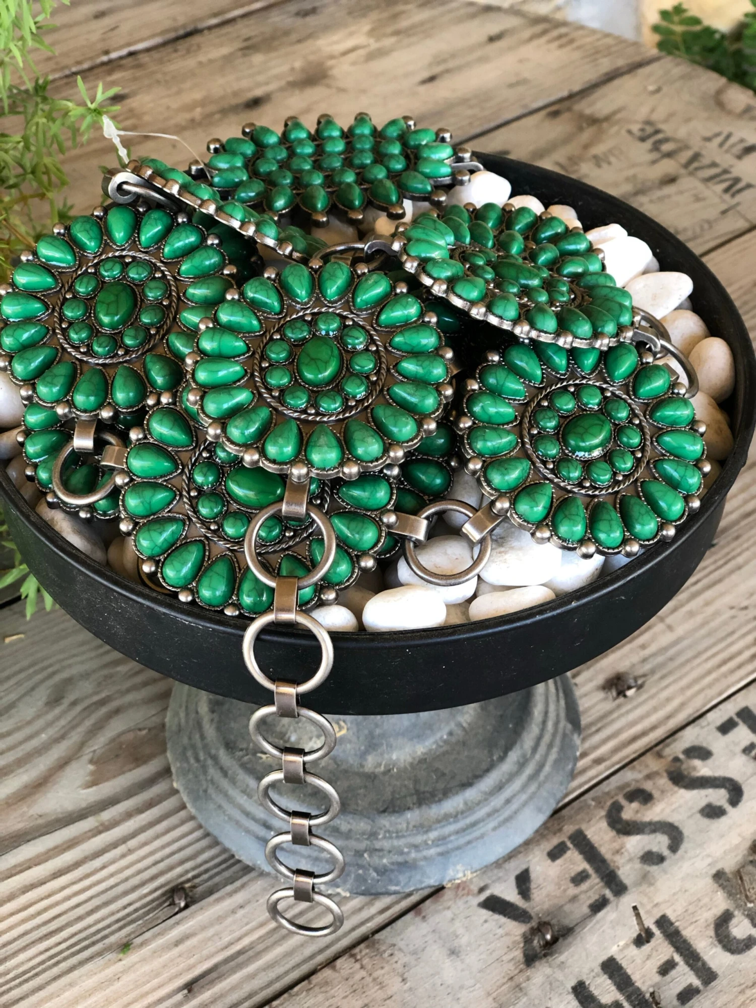 The Jade Stone Chain Belt 2 The Jade Stone Chain Belt - Image 2