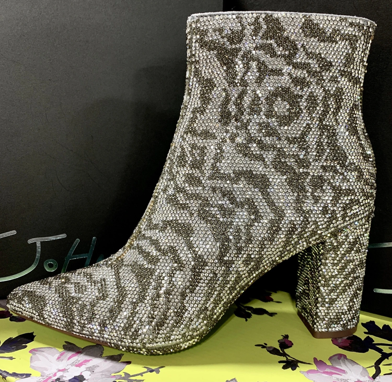 Betsey Johnson SB Cady Rhinestone World Bootie 15 Betsey Johnson SB Cady Rhinestone World Bootie - Image 15
