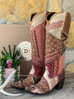 Old Gringo Blowout Boot - Rose