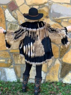 The Painted Pony Fringe Fur Coat -The Ranch House Sales image f67cd38b 6b6b 42d5 9ae8 54816e44310b